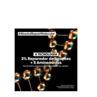 Shampoo Absolut Repair Molecular Loreal Serie Expert 300ml