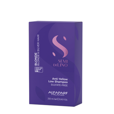 Shampoo Blonde Anti-Yellow Blonde&Silver Semi di Lino Alfaparf 250ml