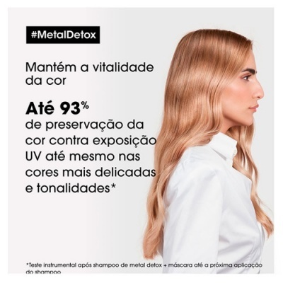 Pack Pro Metal Detox Shampoo 1500ml + Condicionador 500ml Serie Expert Loreal