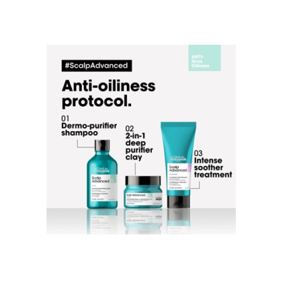 Shampoo Scalp Advanced AntiOleosidade Loreal Serie Expert 300ml