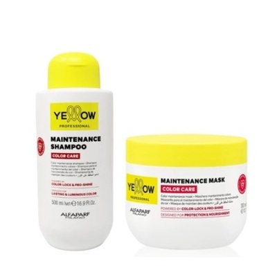 Shampoo 500ml + Máscara 300ml Color Care Yellow