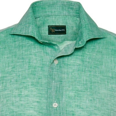 Camisa de Manga Comprida Verde Camisa de Manga Comprida Verde