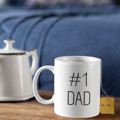 Caneca - "#1 DAD"