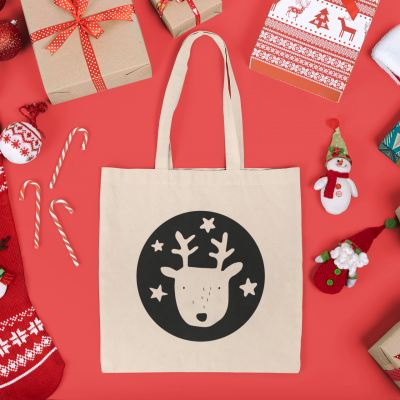 Saco Eco de Natal - "Rena"