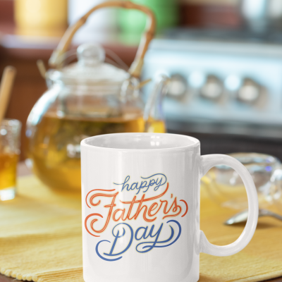 Caneca - "Happy father's day"
