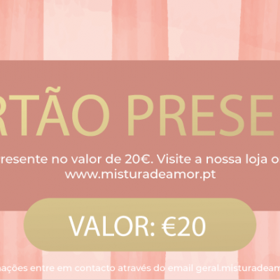 Cartão Presente 20€