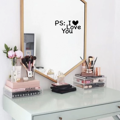 Vinil Decorativo - "PS: I Love You"