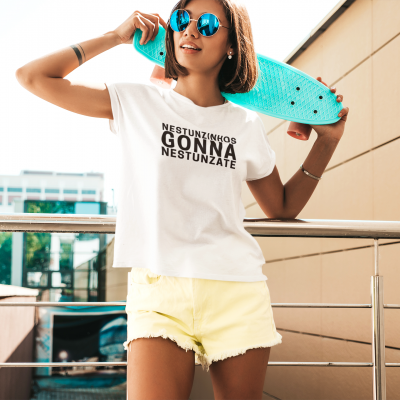 T-shirt PEARLS Branca - "Nestunzinhos"