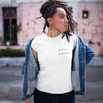 T-shirt Atitude - "Fecha a matraca"