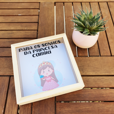 Mealheiro "Princesa Camila" - Personalizável