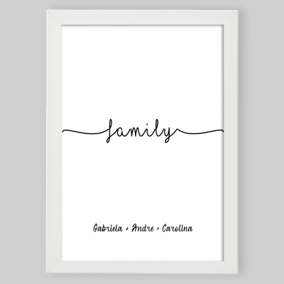 Moldura A4/A3 "family"