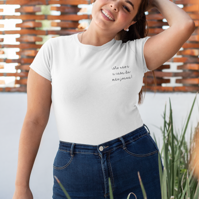 T-shirt Atitude - "isto não é a casa da mãe joana"