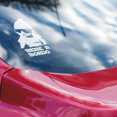 Vinil Decorativo - Bebé a bordo