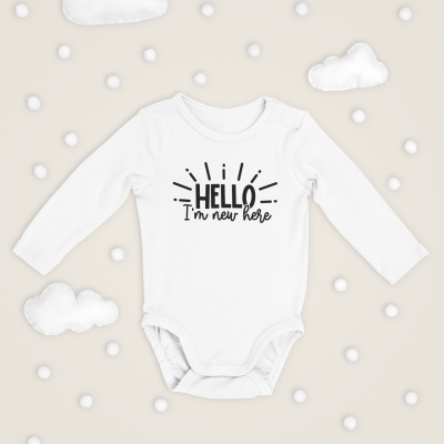 Body de bebé - Hello i'm new here