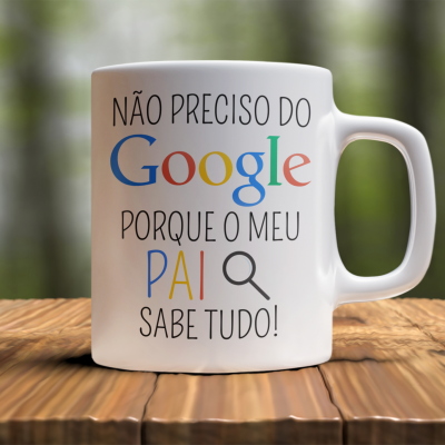 Caneca - "Pai Google"