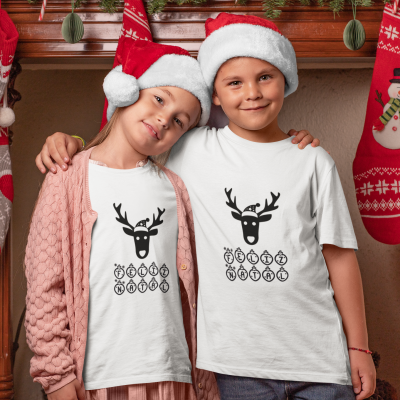 T-shirt Natal - "Feliz Natal"