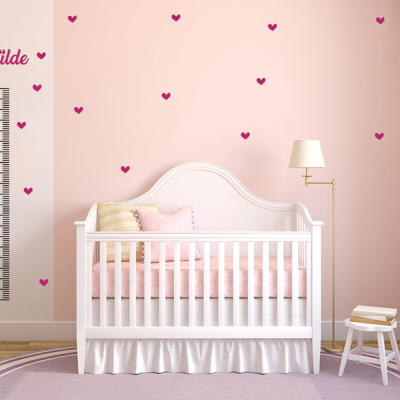 Vinil Decorativo "Régua do crescimento" - Personalizável