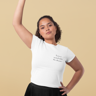 T-shirt Atitude - "tirar o cavalinho da chuva"