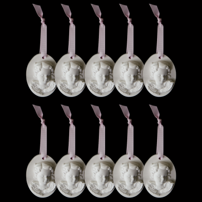 Pack 10 Gessos Perfumado Anjo Rosa