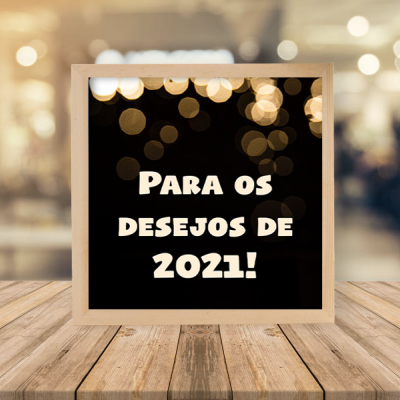 Mealheiro "Para os desejos de 2021"