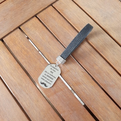 Porta-Chaves "Beijos do Pai barbudo"