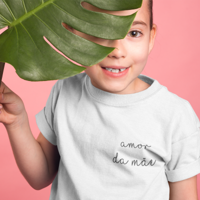 T-shirt - "Amor da mãe / pai"