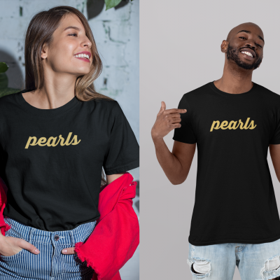 T-shirt PEARLS Gold | Edição Limitada