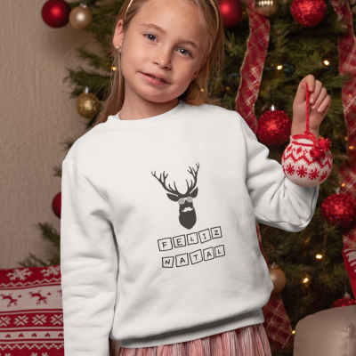 Camisola de Natal Grossa - "Feliz Natal"