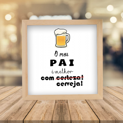Mealheiro "Pai com cerveja"