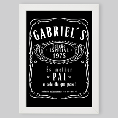 Moldura "Gabriel´s" - Personalizável