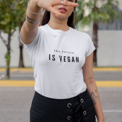 T-shirt - "The future is Vegan"