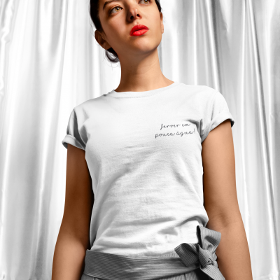 T-shirt Atitude - "ferver em pouca água"