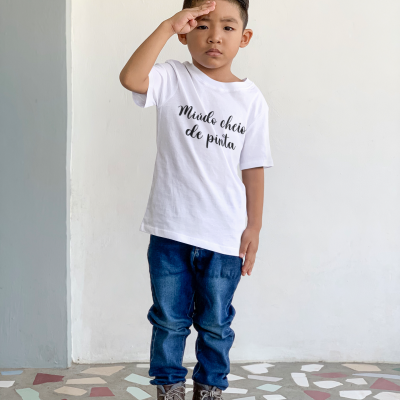 T-shirt - "Miúdo cheio de pinta"