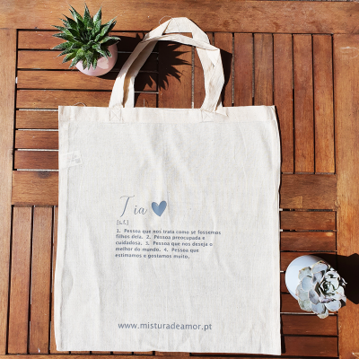 Saco Eco - "Definição de Tia"