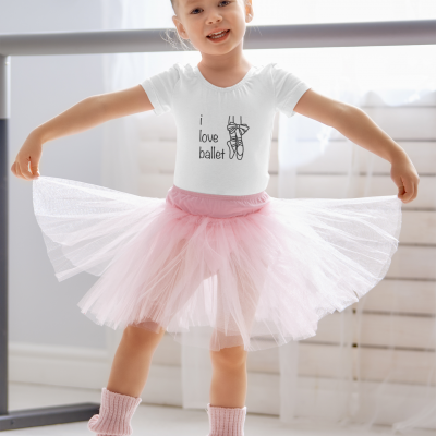 T-shirt - "I love ballet"