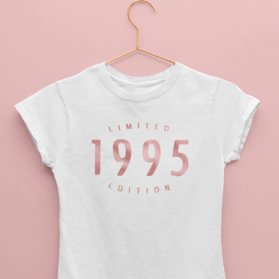 T-shirt - Ano de Nascimento 1995 Limited Edition