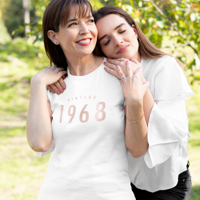 T-shirt - Data Vintage - Personalizável