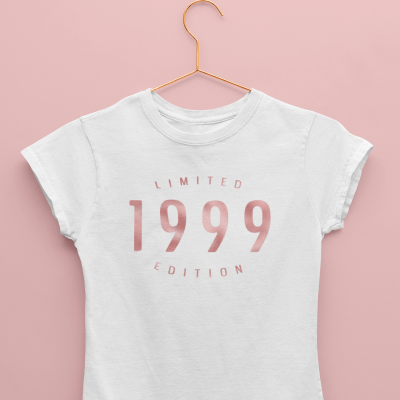 T-shirt - Ano de Nascimento 1999 Limited Edition