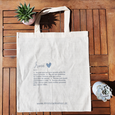 Saco Eco - "Definição de Irmã"