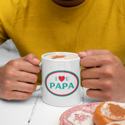 Caneca - "I love you papa"