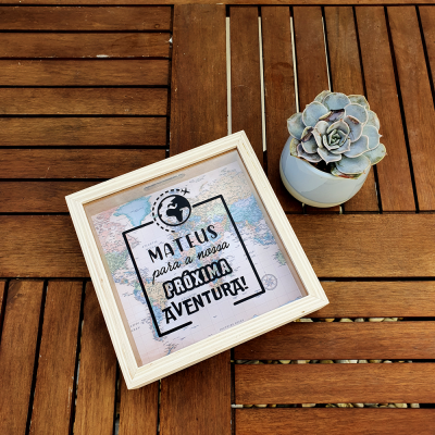 Mealheiro "Próximas Aventuras" - Personalizável