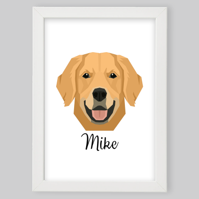 Moldura "Retriever" - Personalizável