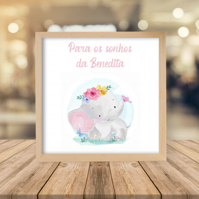 Mealheiro "Para os sonhos da Benedita" - Personalizável