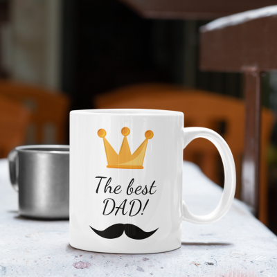 Caneca - "The best dad"