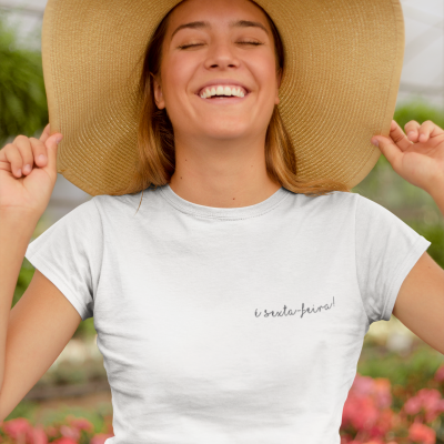 T-shirt Atitude - "é sexta-feira!"