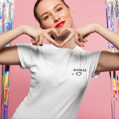 T-shirt - "- bláblá"