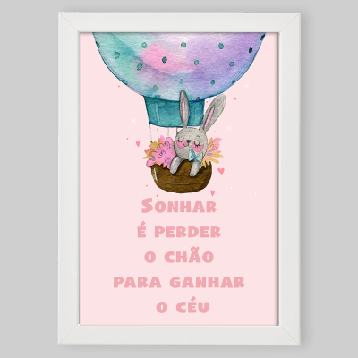 Moldura A4/A3 "Sonhar"