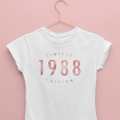 T-shirt - Ano de Nascimento 1988 Limited Edition