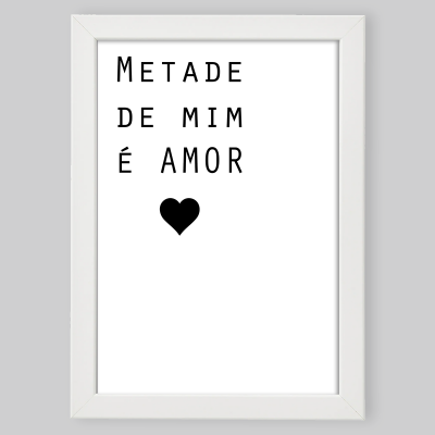 Moldura A4/A3 "Para onde fores"