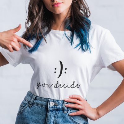 T-shirt - "You decide"